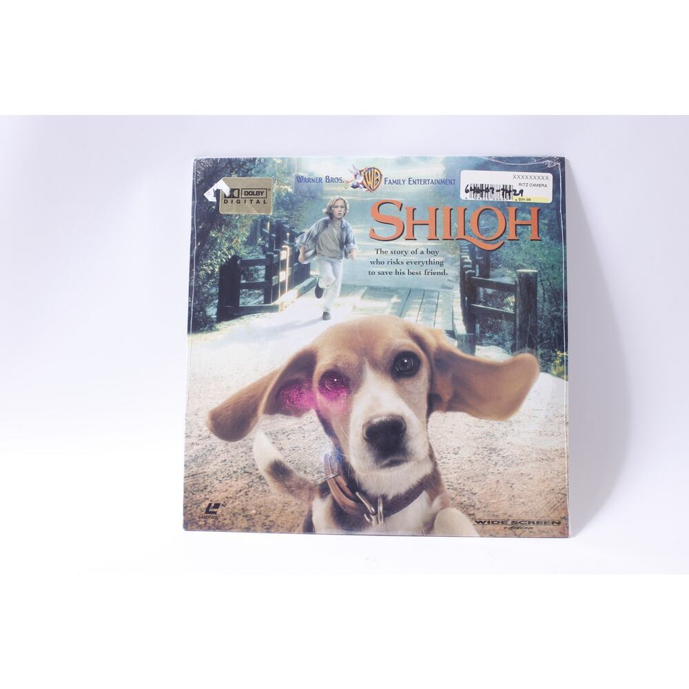 Shiloh, Warner Brothers, Dog Story, Wide Screen, Sealed, LaserDisc, Digital Soun